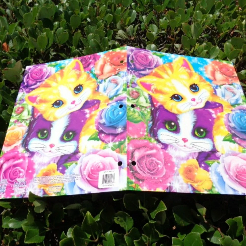 Lisa Frank Cat Folder